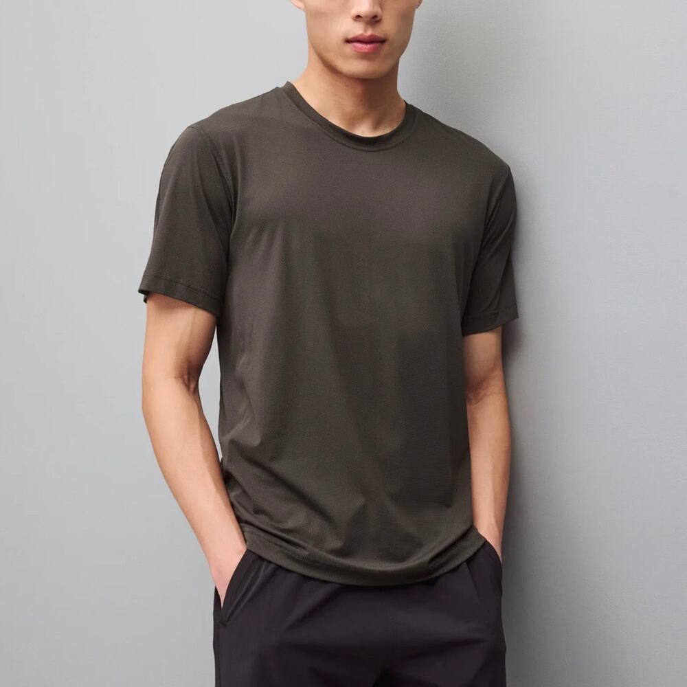 Reigning Champ Cordura Training Carbon Grey Shirt Medium NEW Performance SS Tee